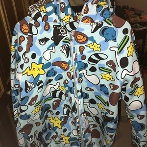 bape x kaws hoodie